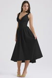 Fongt Summer New Body-Body Sling Dress Fashion Print V-Neck Temperament Dress