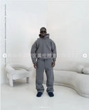 Fongt New Casual Fashion Clothed Sweater Sweater Solid Color Loose Jerseys