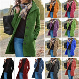 Fongt Autumn And Winter Explosion Bill Thick Hair Of The Woman's Coat In The Long Quality Coat Wish Direct Sales