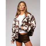 Fongt Style Camouflage Bumpy Denim 2025 Big Pocket Casual Jacket Jacket MG602