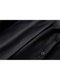 Summer Gothic Blouse Women Black Harajuku Oversize Long Sleeve Single Breasted Loose Punk Streetwear Goth Shirts Female
