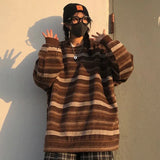 Long Sleeve Oversize Knit Sweater Hip Hop BF Unisex
