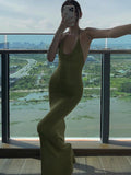 Backless Slim Sexy Maxi