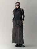 High Neck Slim Long Sleeve