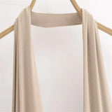 Fongt New Women's Fashion Repair Shell Decorative Hanging Neck Dress