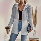 Fongt Autumn And Winter Fashion New Splicing Large-Size Casual Loose Coat Women's Clothing