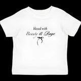 Beauty and Rage Text Graphic Top-Outfit