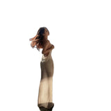Condole Dress Sexy Pure Wind 2023 New Temperament Goddess Fan-Outfit
