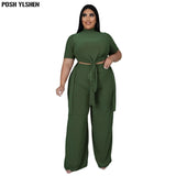 XL-5XL Plus Size Tracksuit Women 2 Piece Set African Clothes Joggers Sweat Suits Sporty Sweatpants Matching Outfits