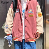 and autumn corduroy jacket men's ins tide brand Harajuku style Korean style versatile handsome loose Baseball