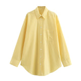 New Striped Casual Loose Shirt 3217253 Trousers 6929414-Outfit