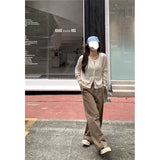 Fongt Knitted Jersey Women's 2025 Autumn Soft Skin-Care Comfortable And Stylish Loose Long-Sleeved Top
