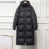 Coat For Women Autumn Warm Thick Long Puffer Winter 2022 Ladies Down Jackets Couple Models For Men And Women Parka