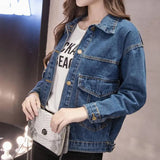 Fongt Coat Female Early Fall 2024 New Tide Loose Korean Version Student Bf Thin Jacket Autumn Suit Short Jacket-Outfit