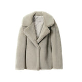 Long Faux Fur Coat-Outfit