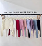 Fongt Xixi 2025 Spring New Korean Version Of Temperament Long-Sleeved Knitted Cardigan Women Sunscreen Shawl Women 25229