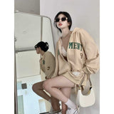 Vintage Oversized Zip Up Hoodies Casual Hooded