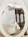 Bow Star Buckled Platform High