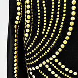 Fongt 2025 New Star Fashion Heavy Industry Received Long Sleeve Dress