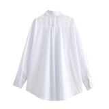 New Matching Zipper Loose Version Shirt 2617001-Outfit