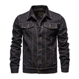 New Spring, Autumn And Winter Men's Denim Jacket Leisure Youth Fashion Jeans-Outfit