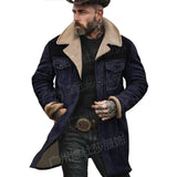 Fongt Autumn And Winter Men's Coat Velvet Jacket More Pocket Coat More Color?