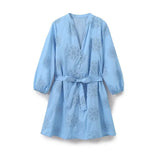 Fongt Homemade New Women's Classic Embroidery Decoration Prefectural Dress 2492058