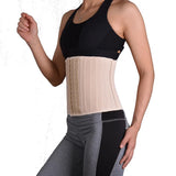 Fongt Steel Bones Summer Breathable Mesh Latex Bodywear Waist Trainer Postpartum Waist-To-Belt