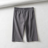 Fongt New Sports Bodybuilding Tight Five Solid Color Running Pants Women's Wear-Outfit