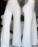 Fashion Cool Double-breasted Flared Color Can