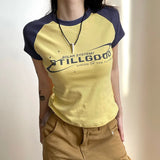 Still Good Raglan Sleeve Tee-Outfit