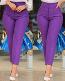 Fongt Casual Fashion Women's Pants