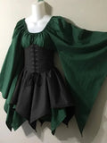 Halloween Costume for Women 2023 Bat Vampire Witches Kimetsu No Yaiba Deguisements Sexy Lace Up Love Live Cosplay Costumes-Outfit