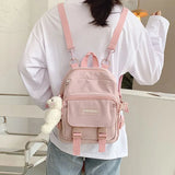 Style Women Small Backpack 2020 Cute Travel Backpacks Casual Waterproof Women's Shoulder Bags Female Rucksack