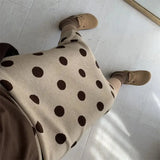 Polka Dot Midi Skirt-Outfit