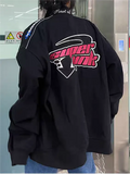 vintage motorcycle bomber jacket with