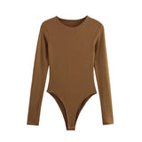Fongt Women's Explosive Sexy Fashion Bottoming Tops Long Sleeves