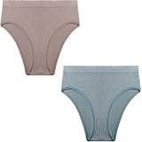 Seamless Women's Panties Plus Size Underwear Women Briefs Lingeries Cotton Mid-Rise Underpants Panty