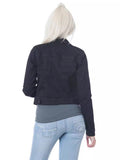 Spring New Small Sweet Wind Jacket Female Short Money Slim Retro Temperament Short Denim Coat-Outfit
