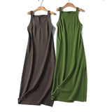 New Spring Holiday Style Forked Suspender Dress 06695100527-Outfit