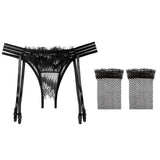 Fongt Black Garter Garter Thighs Brocing Trom Flirt Ultra-Thin Over Knee White Stockings Uniform Seduction Garter