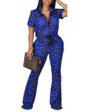 Fongt Women's Clothing Explosion 2023 Spring And Summer New Two Sets Of Fashion Zipper Short-Sleeved Trousers
