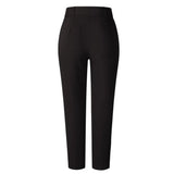 Fongt Women's Spring And Summer High-Waisted Leisure Trousers Slim Slimming Suit Trousers Ladies Trousers Autumn Professional Pants