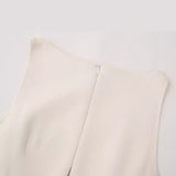 New Belt Sleeveless Short Fashionable Dress 2709777-Outfit