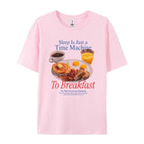 Breakfast Graphic Tee-Outfit