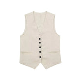 Vest 3102939 Blended Basic Casual Shorts 3103939 Suit-Outfit
