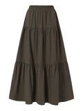 Fairy Tiered Maxi Skirt-Outfit