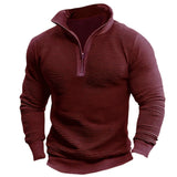 Fongt Version Of The 2025 Autumn Men's Coat Casual Jersey Wish Bump Color Zipper Shirt Multi-Color Multi-Code Cardigan