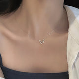 Square Shell Necklace-Outfit