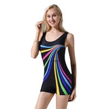 Fongt New Professional Quick-Dry One-Piece Swimsuit Female Sense Swimsuit Female